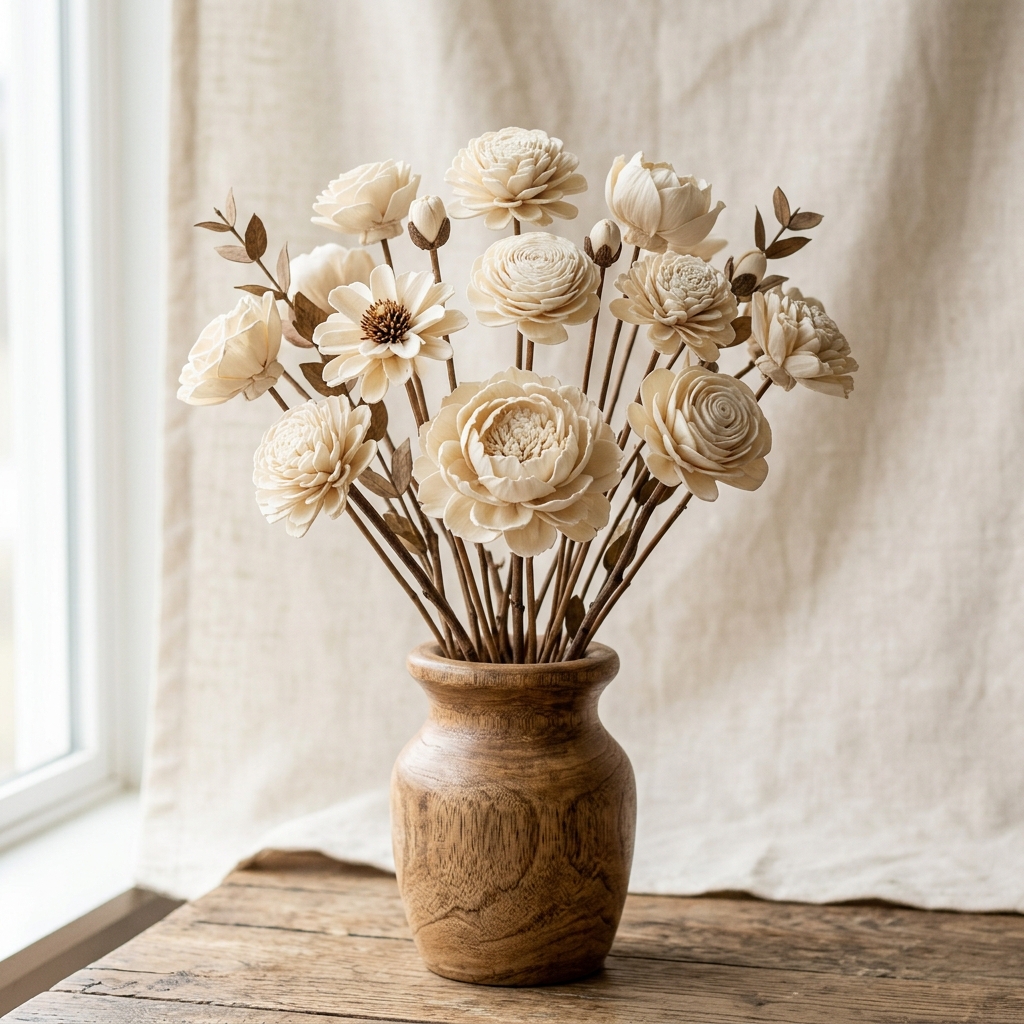 Sola Wood Flower Head in bulk