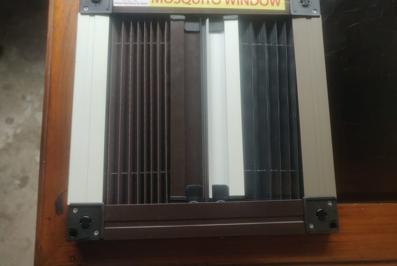 Aluminum Partition and Mosquito net Sliding
